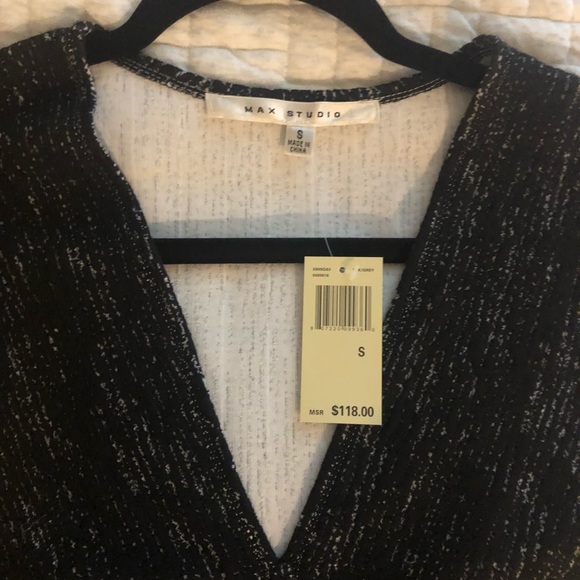 Max Studio black and white stretch midi - Picture 2 of 5